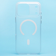 Чехол-накладка - SM038 SafeMag для "Apple iPhone 17 Pro Max" (white) (242163)