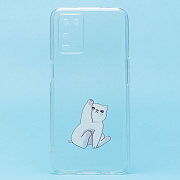 Чехол-накладка - SC270 для "OPPO A54 4G" (002) (прозрачный)