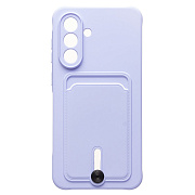 Чехол-накладка - SC304 с картхолдером для "Samsung Galaxy A36 5G" (light violet)