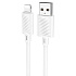 Кабель USB - Apple lightning Hoco X88 12W 200см 2,4A  (white)