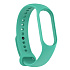 Ремешок - WB13 Xiaomi Mi Band 7 силикон на кнопке (регулируемый) (dark green)