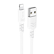 Кабель USB - Apple lightning Hoco X62  100см 2,4A  (white)