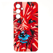 Чехол-накладка Luxo Creative для "Samsung Galaxy A55" (146) (red) (237983)