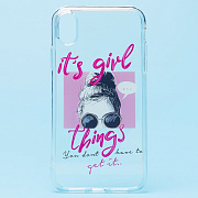 Чехол-накладка - SC226 для "Apple iPhone XR" (003) (прозрачный)