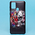 Чехол-накладка - SC185 для "Samsung SM-A217 Galaxy A21s" (002) (black/orange)