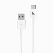 Кабель USB - Type-C Hoco UPT02  120см 2,1A  (white)