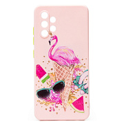Чехол-накладка - SC246 для "Samsung SM-A325 Galaxy A32 4G" (003) (pink)