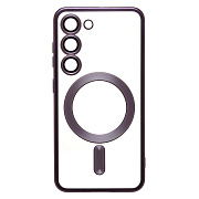Чехол-накладка - SM027 SafeMag для "Samsung Galaxy S23" (dark violet)