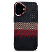 Чехол-накладка - MosBros (PC)  для "Apple iPhone 17" (G38) (multicolor) (242446)