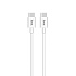 Кабель Type-C - Type-C Hoco X23 Skilled 60W 100см 3A  (white)