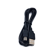 Кабель USB - mini USB RockBox  100см 1,5A  (black)