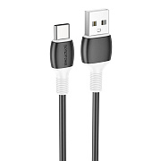 Кабель USB - Type-C Borofone BX84 18W 100см 3A  (black)