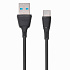 Кабель USB - Type-C Celebrat FLY-2T 12W 100см 2,4A  (black)