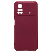 Чехол-накладка Activ Full Original Design для "Xiaomi Poco X4 Pro 5G" (bordo) (209855)