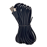 Кабель USB - mini USB RockBox 7,5W 300см 1,5A  (black)
