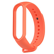 Ремешок - WB13 Xiaomi Mi Band 5/Mi Band 6 силикон на кнопке (регулируемый) (orange)