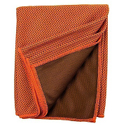 Полотенце для фитнеса - из микрофибры 30x100 см (orange) (тех.уп.)