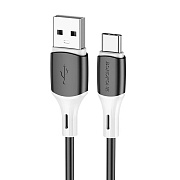 Кабель USB - Type-C Borofone BX79  100см 3A  (black)