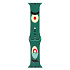 Ремешок - ApW01 Apple Watch 38/40/41 mm силикон (006) (green)