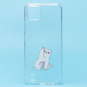 Чехол-накладка - SC270 для "OPPO realme C20" (002) (прозрачный)