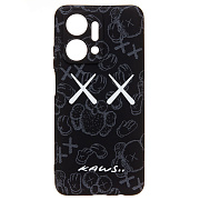 Чехол-накладка Luxo Creative для "Huawei Honor X7a" (089) (black) (226037)