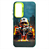 Чехол-накладка - PC094 для "Samsung Galaxy A35" (тигр) (transparent/black) (233790)