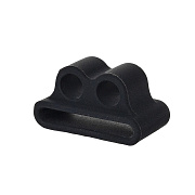 Держатель - силиконовый для наушников "Apple AirPods" (black)