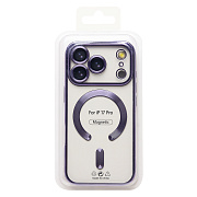 Чехол-накладка - SM027 SafeMag для "Apple iPhone 17 Pro" (dark violet)