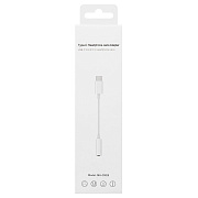 Переходник Jack 3.5 (м) - Type-C (п) - MH-CM20 9см (white)