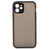 Чехол-накладка - PC041 для "Apple iPhone 12" (black/black)