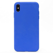 Чехол-накладка - SC162 для "Apple iPhone XS Max" (blue)