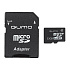Карта флэш-памяти MicroSD 32 Гб Qumo +SD адаптер (class 6) ..
