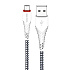 Кабель USB - micro USB Borofone BX25 Powerful 12W 100см 2,4A  (white)