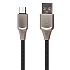 Кабель USB - micro USB RockBox RC-M02 7,5W 100см 1,5A  (black)