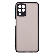 Чехол-накладка - PC041 для "Samsung SM-A225 Galaxy A22 4G/SM-M225 Galaxy M22" (black/black)