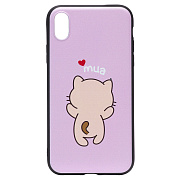 Чехол-накладка - SC185 для "Apple iPhone XR" (019) (light pink)