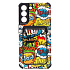 Чехол-накладка - SC284 с картхолдером для "Samsung SM-S906 Galaxy S22+" (004) (multicolor)