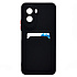 Чехол-накладка - SC337 с картхолдером для "Xiaomi Poco M7 Plus" (black) (241671)
