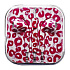Проводные наушники с микрофоном вкладыши - MD827ZM Jack 3,5  (white/red) (EP06)