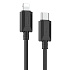 Кабель Type-C - Apple lightning Hoco X73 15W 100см 3A  (black)