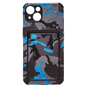 Чехол-накладка - SC284 с картхолдером для "Apple iPhone 13" (005) (multicolor)
