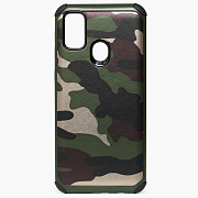 Чехол-накладка - SC094 Military для "Samsung SM-M215 Galaxy M21/SM-M307 Galaxy M30s/SM-M315 Galaxy M31" (001) (green)