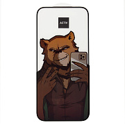 Защитное стекло Full Screen Activ Clean Line 3D для "Apple iPhone 17 Pro Max" (black) (240608)