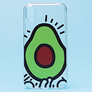 Чехол-накладка - SC225 для "Apple iPhone XR" (004) (прозрачный)