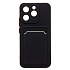 Чехол-накладка - SC337 с картхолдером для "Realme 15T" (black) (241747)