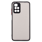 Чехол-накладка - PC041 для "Xiaomi Redmi 10" (black/black)