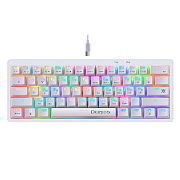 Клавиатура Defender Deimos GK-303 игровая механическая (61кн, TNT Brown) (white)