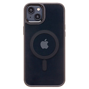 Чехол-накладка - SM004 SafeMag для "Apple iPhone 15 Plus" (black)