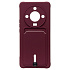Чехол-накладка - SC304 с картхолдером для "Honor X9b" (bordo) (224949)