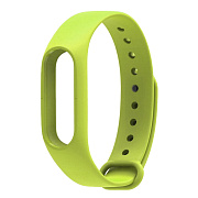 Ремешок - WB13 Xiaomi Mi Band 2 силикон на кнопке (регулируемый) (green)